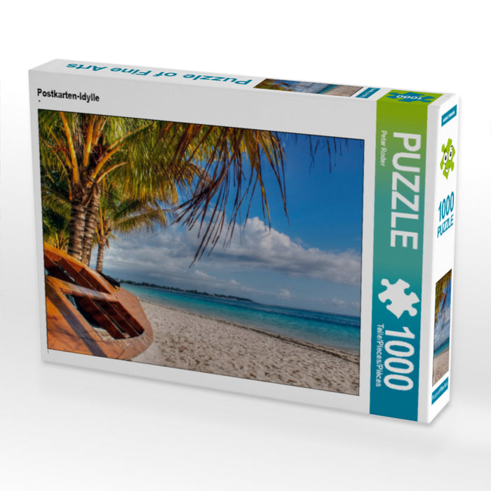 Postkarten-Idylle - CALVENDO Foto-Puzzle - calvendoverlag 29.99