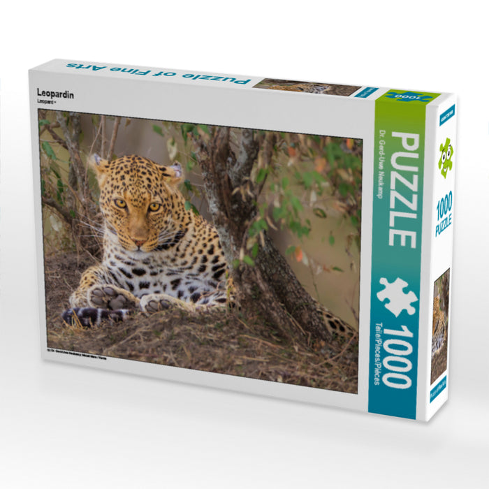 Leopardin - CALVENDO Foto-Puzzle - calvendoverlag 29.99