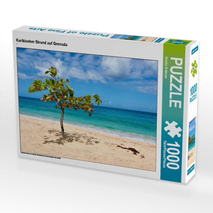 Karibischer Strand auf Grenada - CALVENDO Foto-Puzzle - calvendoverlag 29.99