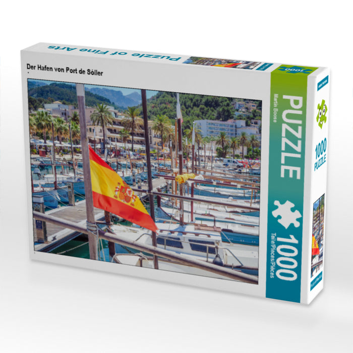 Der Hafen von Port de Sóller - CALVENDO Foto-Puzzle - calvendoverlag 29.99