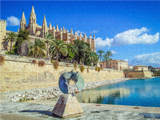 Kathedrale La Seu in Palma de Mallorca - CALVENDO Foto-Puzzle - calvendoverlag 29.99