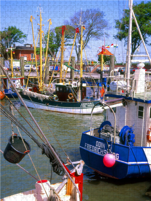 Fischerhafen auf der Insel Föhr - CALVENDO Foto-Puzzle - calvendoverlag 29.99