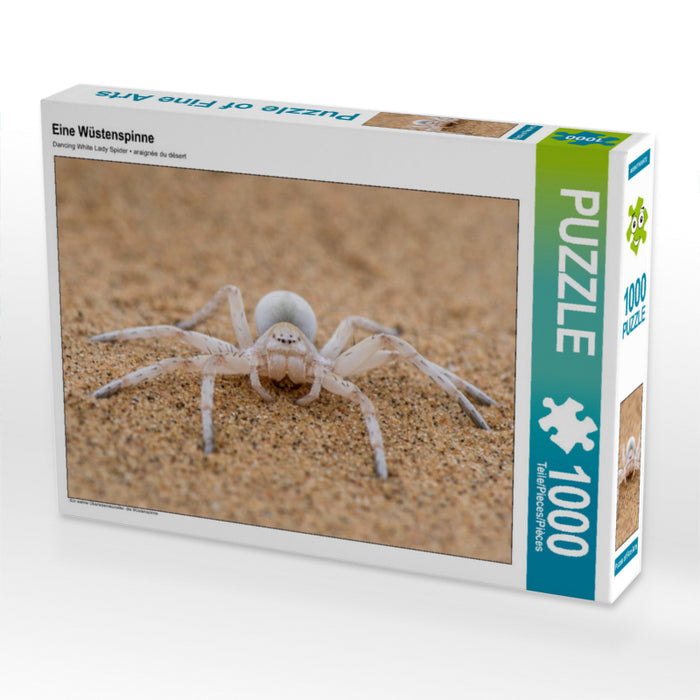 Une araignée du désert - Puzzle photo CALVENDO 