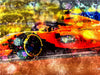 Vandoorne's Monoposto - Ausschnittvergrößerung mit digitalen Effekten - CALVENDO Foto-Puzzle - calvendoverlag 29.99