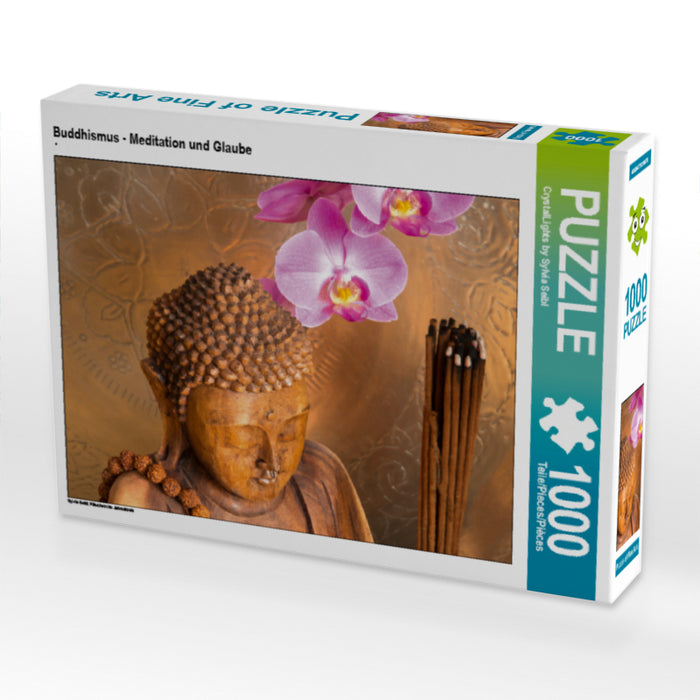 Buddhismus - Meditation und Glaube - CALVENDO Foto-Puzzle - calvendoverlag 29.99