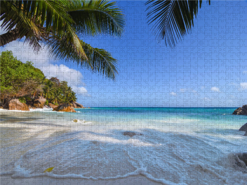 Seychellen - Das letzte Paradies auf Erden - CALVENDO Foto-Puzzle