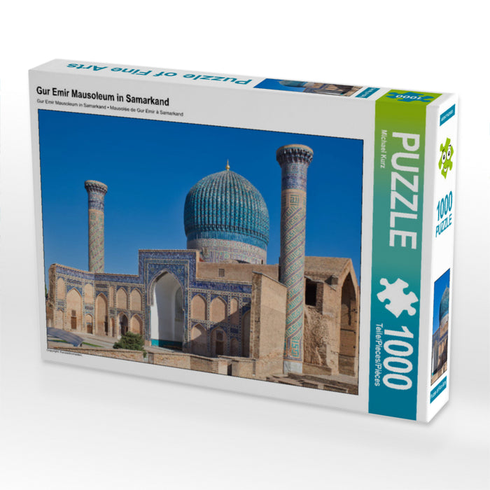 Gur Emir Mausoleum in Samarkand - CALVENDO Foto-Puzzle
