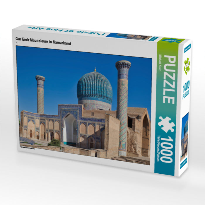 Gur Emir Mausoleum in Samarkand - CALVENDO Foto-Puzzle - calvendoverlag 29.99