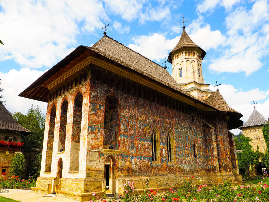 Monastère de Moldovita - Puzzle photo CALVENDO 