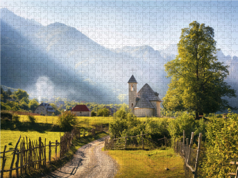 Theth - CALVENDO Foto-Puzzle - calvendoverlag 29.99