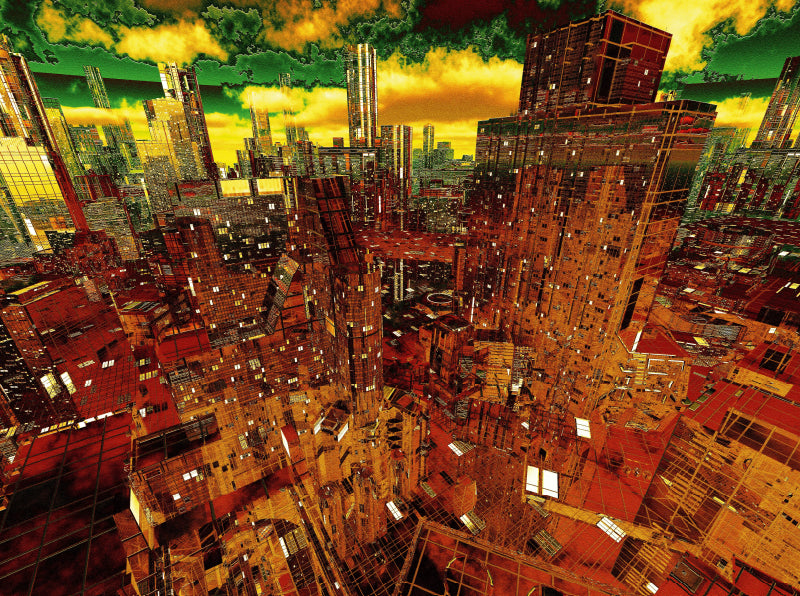 Mega City Psy - CALVENDO Foto-Puzzle - calvendoverlag 49.99