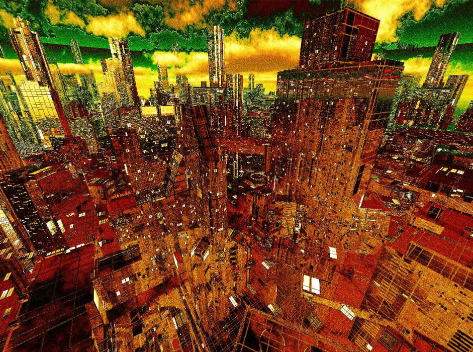 Mega City Psy - CALVENDO Foto-Puzzle
