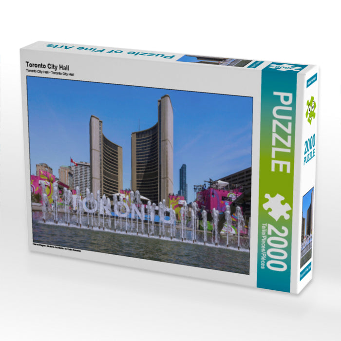 Toronto City Hall - CALVENDO Foto-Puzzle - calvendoverlag 39.99