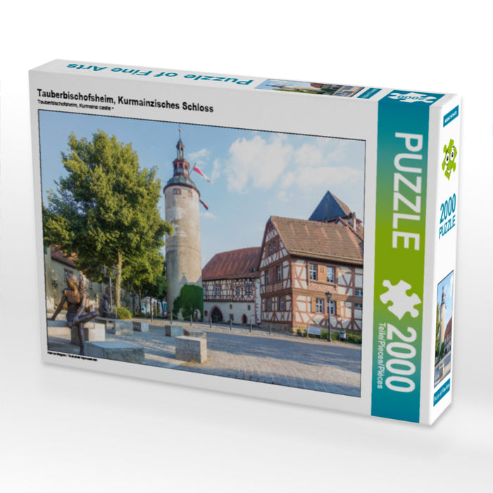 Tauberbischofsheim, Kurmainzisches Schloss - CALVENDO Foto-Puzzle - calvendoverlag 29.99