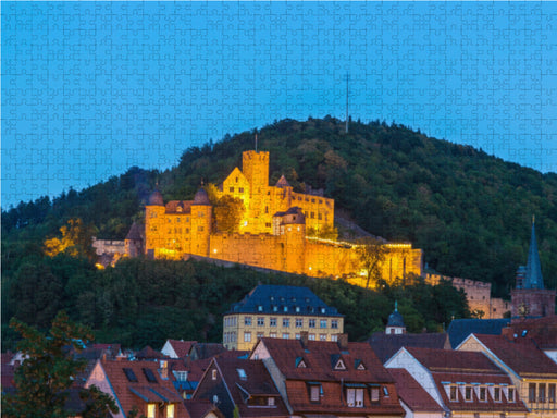 Wertheim, Burg Wertheim - CALVENDO Foto-Puzzle - calvendoverlag 39.99