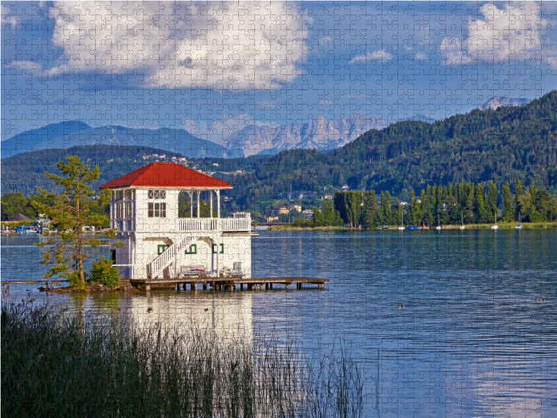 Badehaus am Wörthersee - CALVENDO Foto-Puzzle - calvendoverlag 39.99