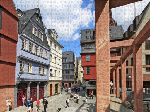 Frankfurt am Main die neue Altstadt vom Taxifahrer Petrus Bodenstaff - CALVENDO Foto-Puzzle - calvendoverlag 29.99