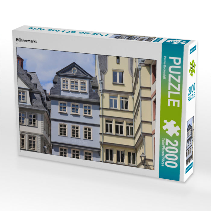 Hühnermarkt - CALVENDO Foto-Puzzle - calvendoverlag 39.99