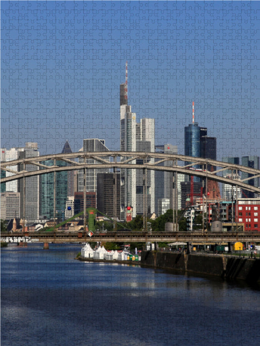 Frankfurt am Main und die schönsten Stadtteilen - CALVENDO Foto-Puzzle - calvendoverlag 39.99