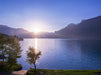 Sonnenaufgang in Oberried am Brienzersee - CALVENDO Foto-Puzzle - calvendoverlag 39.99