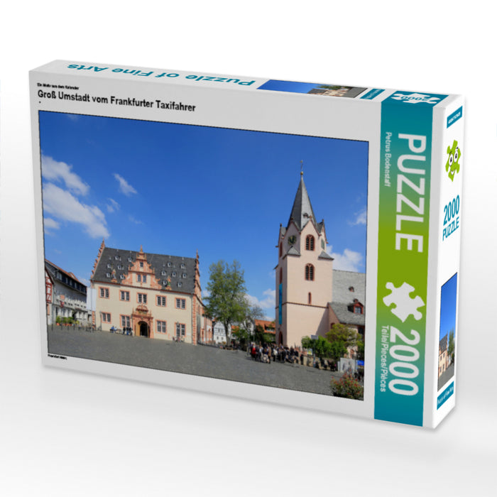 Groß Umstadt vom Frankfurter Taxifahrer - CALVENDO Foto-Puzzle - calvendoverlag 39.99