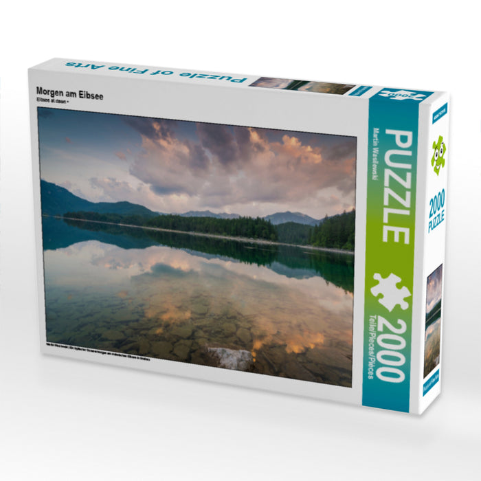 Morgen am Eibsee - CALVENDO Foto-Puzzle - calvendoverlag 29.99