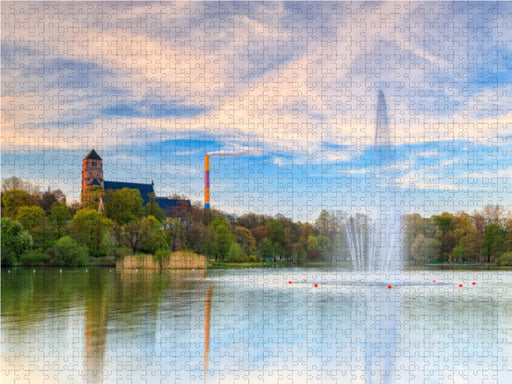 Chemnitz - Stadt und Natur - CALVENDO Foto-Puzzle - calvendoverlag 39.99