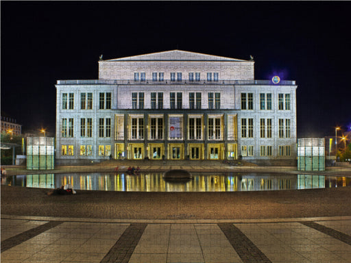 Leipzig bei Nacht - CALVENDO Foto-Puzzle - calvendoverlag 39.99