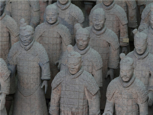Die Terrakotta Armee von Xian - CALVENDO Foto-Puzzle - calvendoverlag 39.99