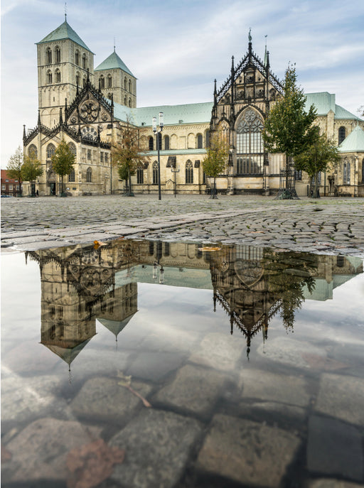 Spiegelung Dom Münster - CALVENDO Foto-Puzzle - calvendoverlag 39.99