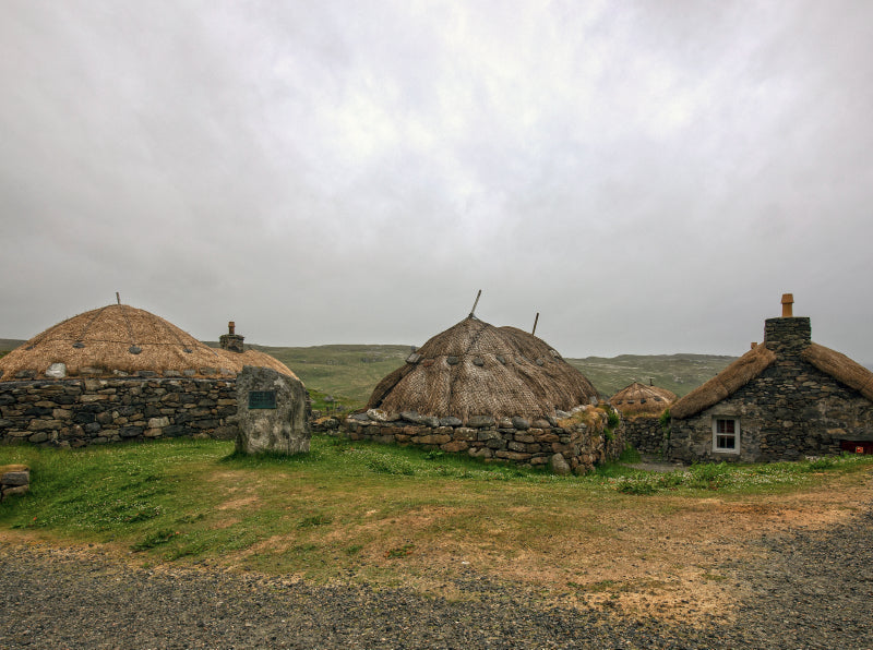 Na Gearrannan Blackhouse Village - CALVENDO Foto-Puzzle - calvendoverlag 39.99