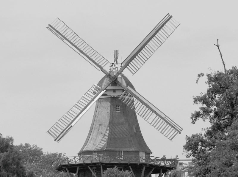 Windmühle in Bremen - CALVENDO Foto-Puzzle - calvendoverlag 39.99