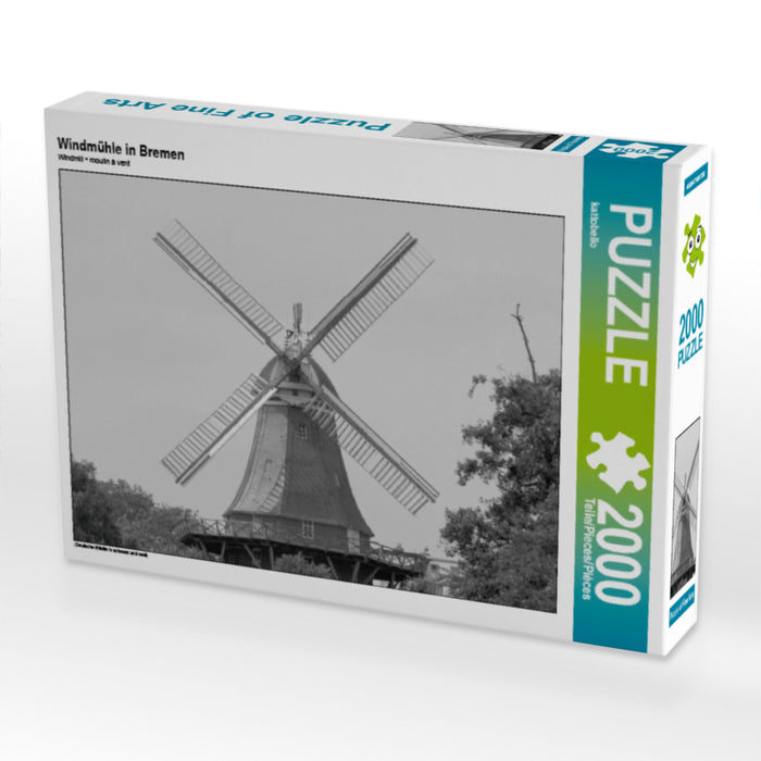Windmühle in Bremen - CALVENDO Foto-Puzzle - calvendoverlag 39.99