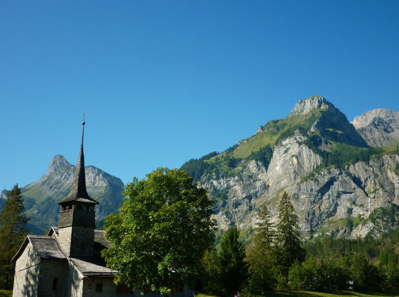 Kirche von Kandersteg - CALVENDO Foto-Puzzle - calvendoverlag 29.99