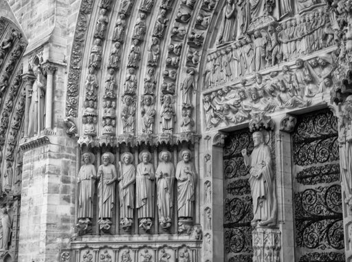 Eingang von Notre Dame in Paris - CALVENDO Foto-Puzzle - calvendoverlag 39.99