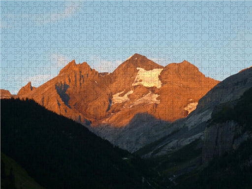 Alpenglühen - CALVENDO Foto-Puzzle - calvendoverlag 29.99