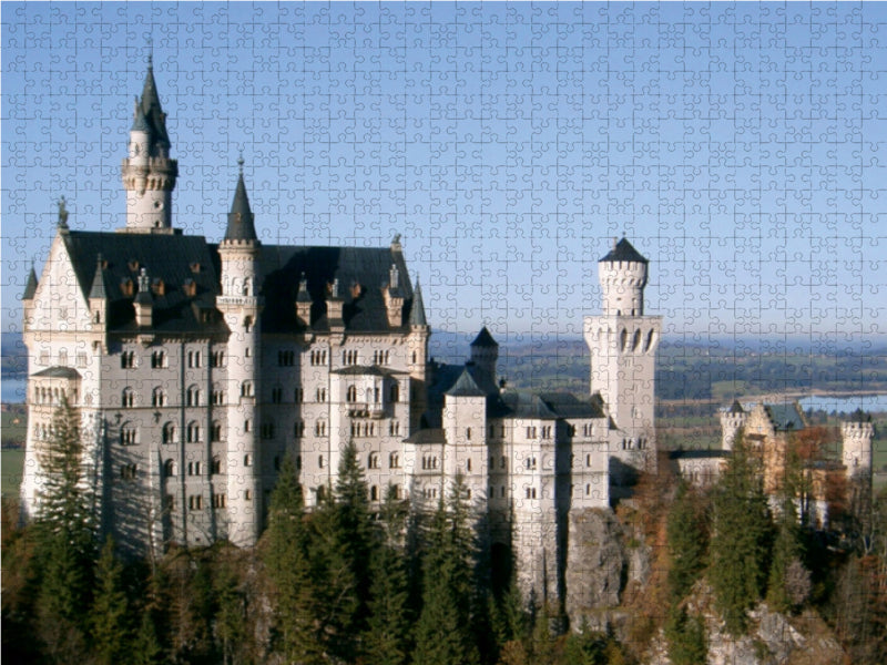 Schloss Neuschwanstein - CALVENDO Foto-Puzzle - calvendoverlag 39.99