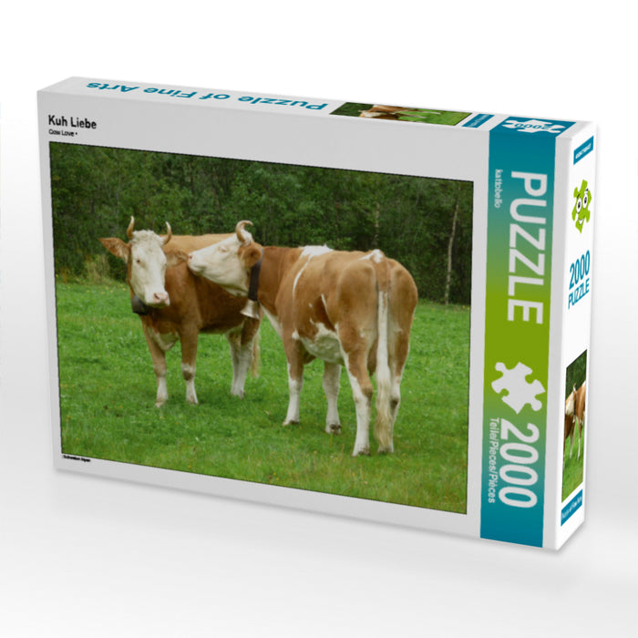 Kuh Liebe - CALVENDO Foto-Puzzle - calvendoverlag 39.99