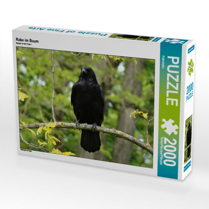 Rabe im Baum - CALVENDO Foto-Puzzle - calvendoverlag 39.99