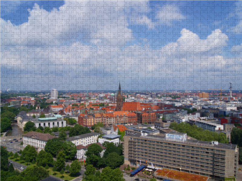 Hannover von oben - CALVENDO Foto-Puzzle - calvendoverlag 39.99