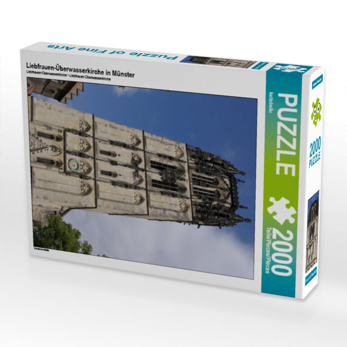 Liebfrauen-Überwasserkirche in Münster - CALVENDO Foto-Puzzle - calvendoverlag 39.99