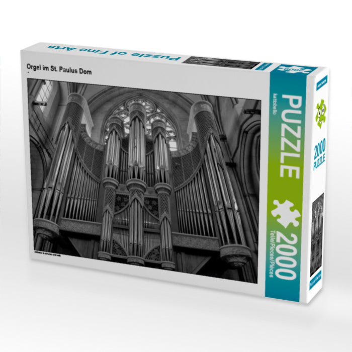 Orgel im St. Paulus Dom - CALVENDO Foto-Puzzle - calvendoverlag 39.99