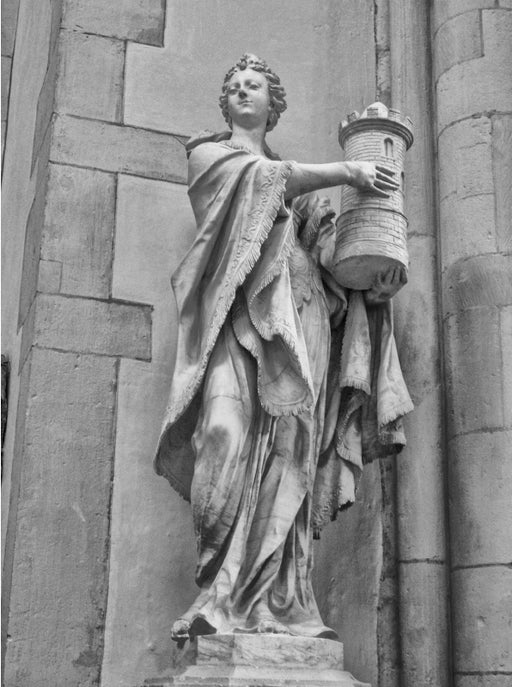 Heilige Barbara im St. Paulus Dom - CALVENDO Foto-Puzzle - calvendoverlag 39.99