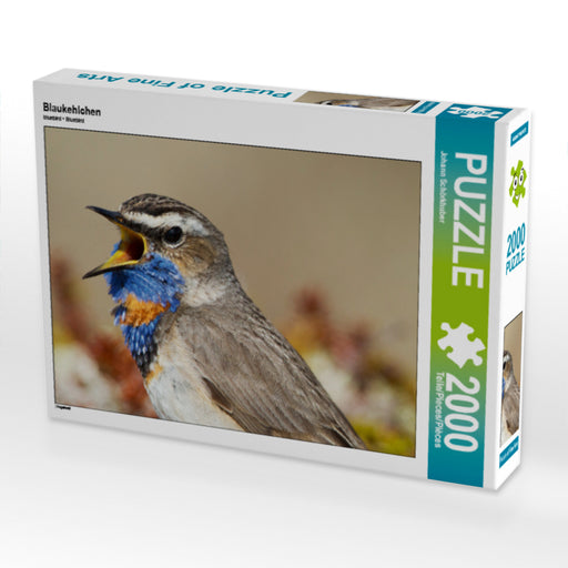 Blaukehlchen - CALVENDO Foto-Puzzle - calvendoverlag 29.99