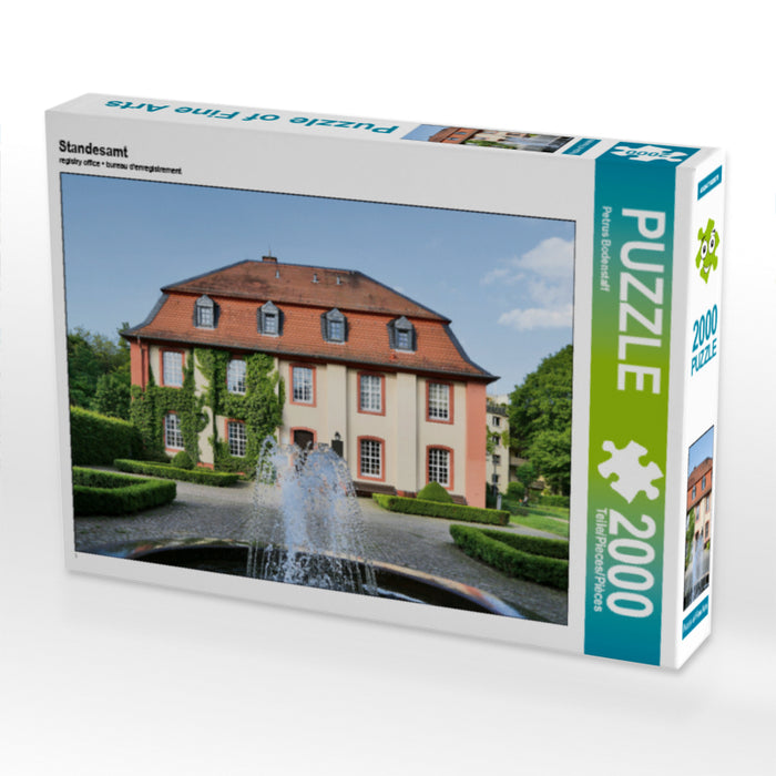 Standesamt - CALVENDO Foto-Puzzle - calvendoverlag 29.99