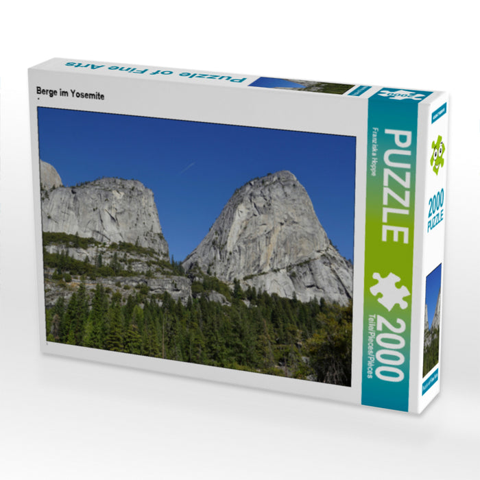 Berge im Yosemite - CALVENDO Foto-Puzzle - calvendoverlag 39.99