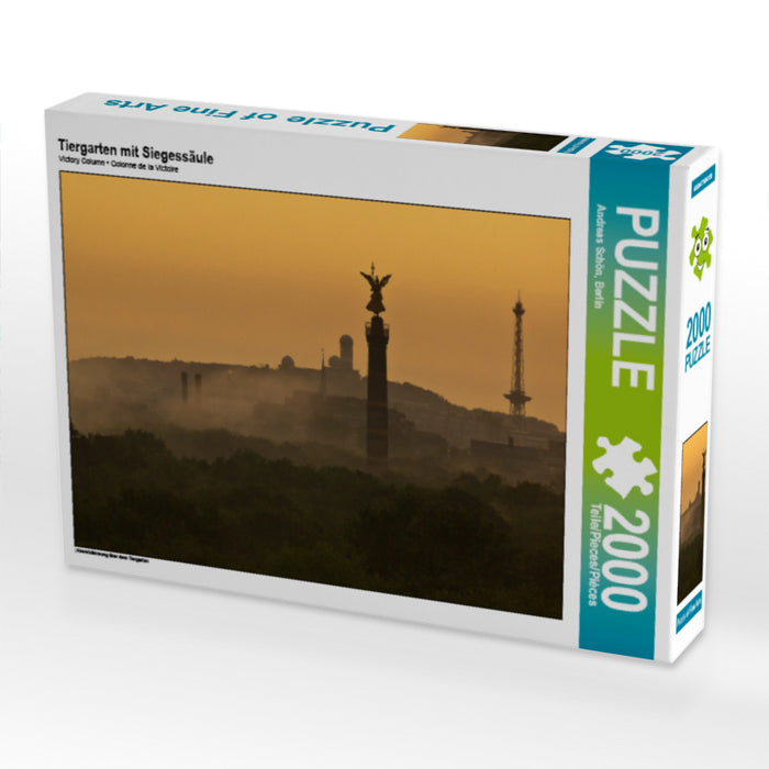 Tiergarten mit Siegessäule - CALVENDO Foto-Puzzle - calvendoverlag 39.99