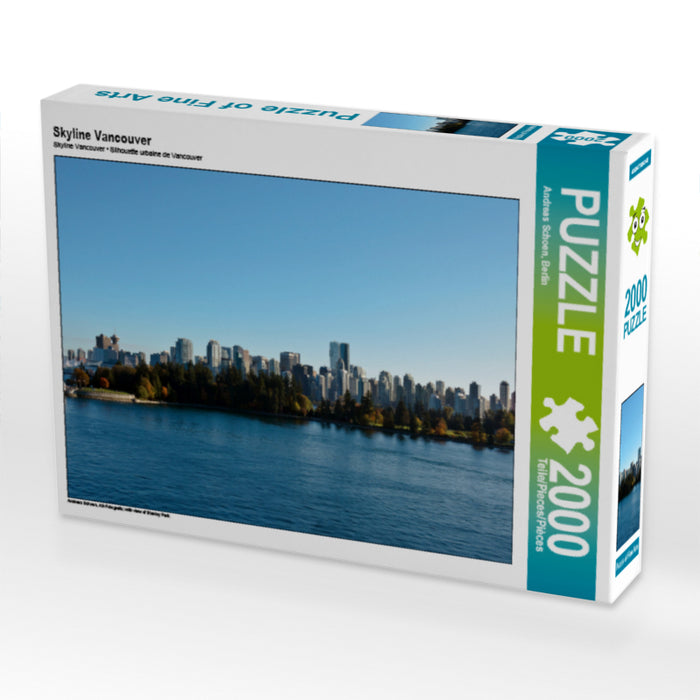 Skyline Vancouver - CALVENDO Foto-Puzzle - calvendoverlag 39.99