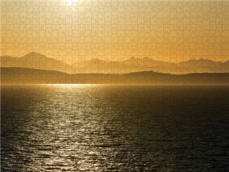 Sonnenuntergang über Vancouver Island - CALVENDO Foto-Puzzle - calvendoverlag 39.99