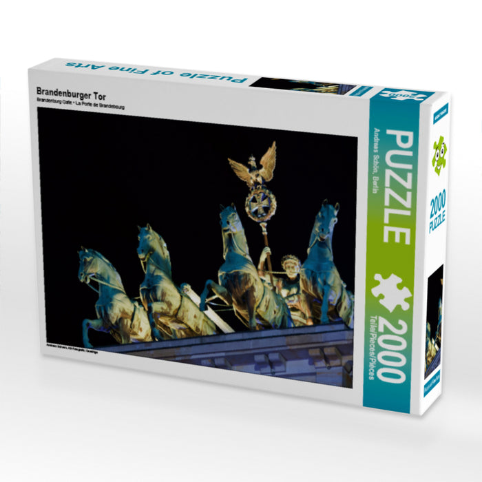 Brandenburger Tor - CALVENDO Foto-Puzzle - calvendoverlag 39.99